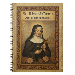 Carnet Sainte Rita de Cascia Sainte de l'Impossible Catho