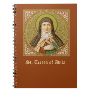 Carnet Sainte Thérèse d'Avila (SNV 27) (Image Carré)