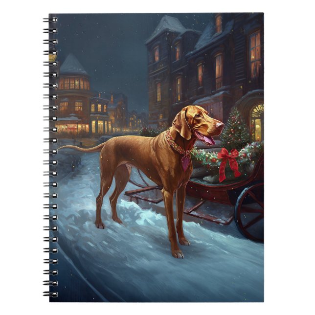 Carnet Saison de Noël de Vizsla (Devant)