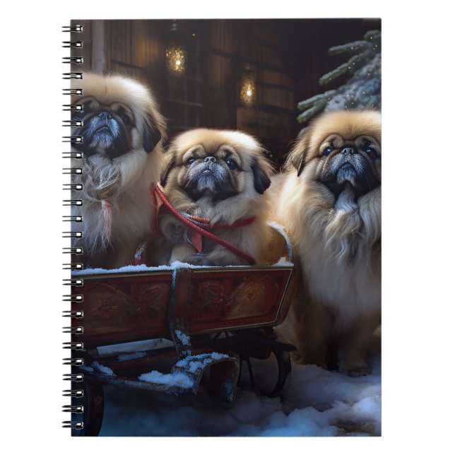 Carnet Saison des fêtes de Noël de Pékin (Devant)
