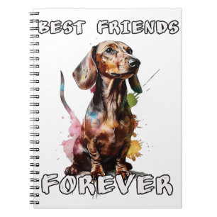 Carnet Salchicha Dachshund mejor amigo para siempre