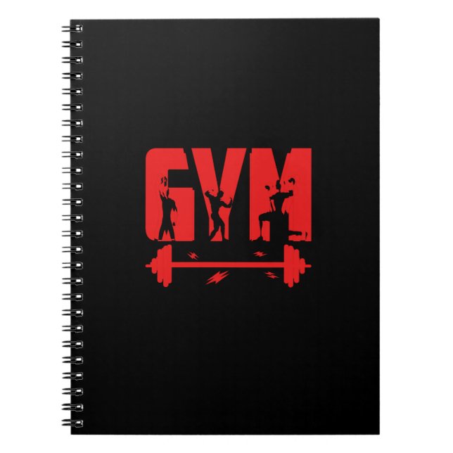 Carnet salle de fitness fitness (Devant)
