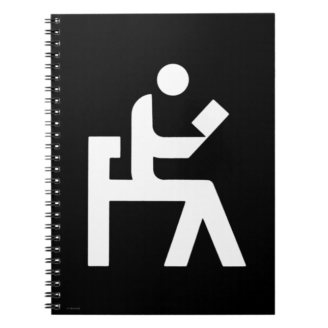 Carnet Salle de lecture de bibliothèque (Devant)