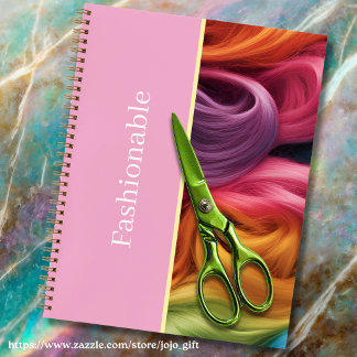 Carnet Salon de coiffure personnalisé rendez-vous Mode