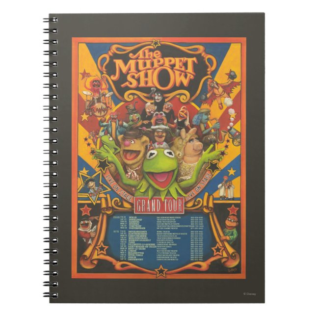 Carnet Salon de marionnettes - Poster du Grand Tour (Devant)