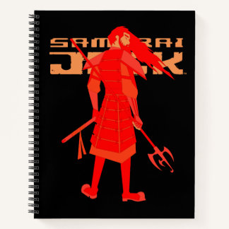 Carnet Samurai Jack Red Warrior Graphic