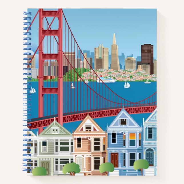 Carnet San Francisco, Californie | La Ville Au Bord De La (Devant)