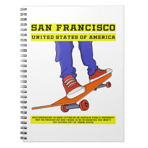 Carnet San Francisco, USA Patinage