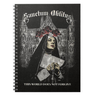 Carnet Sanctum Oblitus - Gothique Streetwear Design