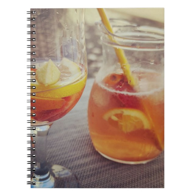 Carnet Sangria and Sunshine (Devant)