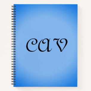 Carnet Sangria Cornflower Blue