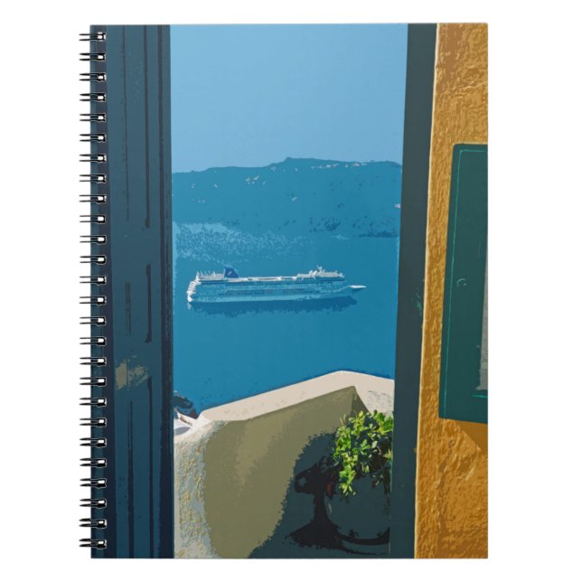 Carnet Santorin, Grèce (Devant)