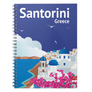 Carnet Santorini Grèce