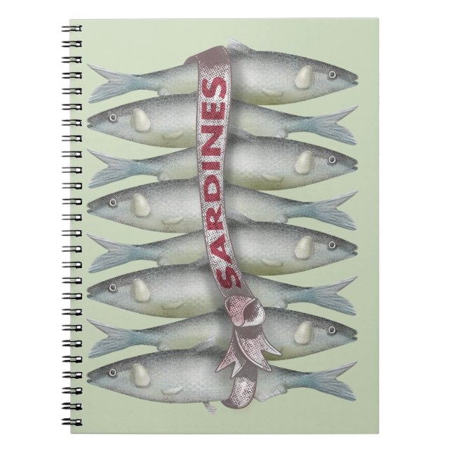 Carnet Sardines fraîches (Devant)