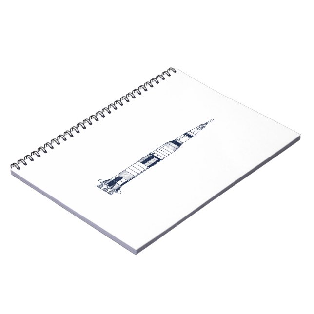 Carnet Saturn Rocket (Côté gauche)