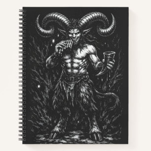 Carnet Satyre d'hiver cornu — par BurnsInHell