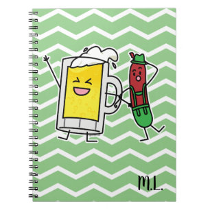 Carnet Saucisse de bière Octoberfest Oktoberfest lederhos