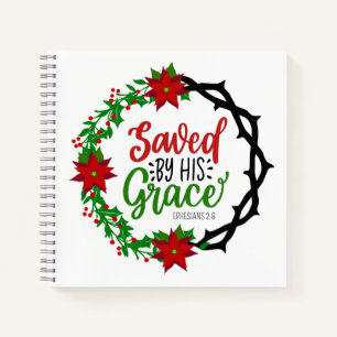 Carnet Sauvé par Sa Grace Christmas Wreath