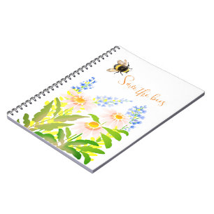 Carnet Sauvez les abeilles, bourdons