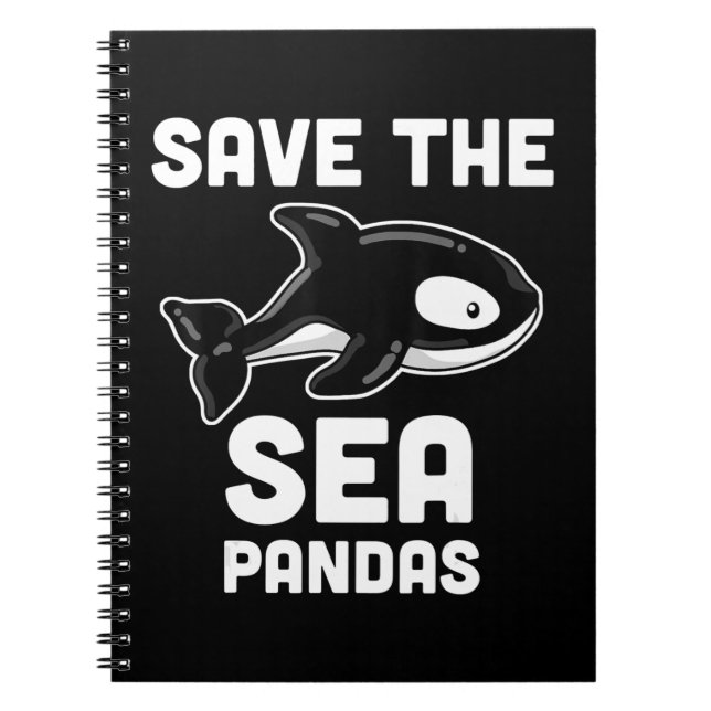 Carnet Sauvez les pandas de mer Orca Whale, Biologie Mari (Devant)