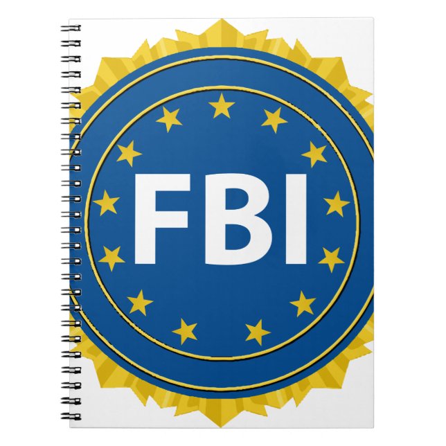 Carnet Sceau du FBI (Devant)