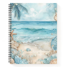 SCÈNE DE PLAGE ESTIVALE PASTEL AVEC COQUILLAGES