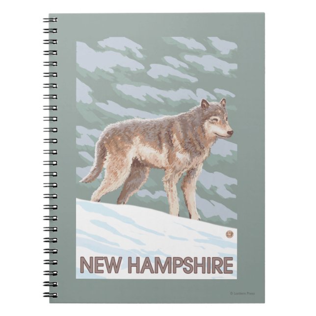 Carnet Scène du New HampshireWolf (Devant)