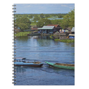 Carnet Scène rurale, lac Tonle Sap, Siem Reap, Angkor,