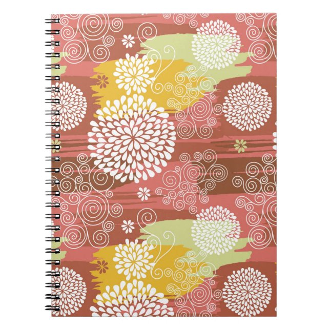 Carnet Schéma floral 2 (Devant)