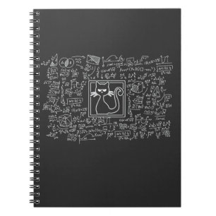 Carnet Schrodingers Cat Box Funny Science Physique Nerd