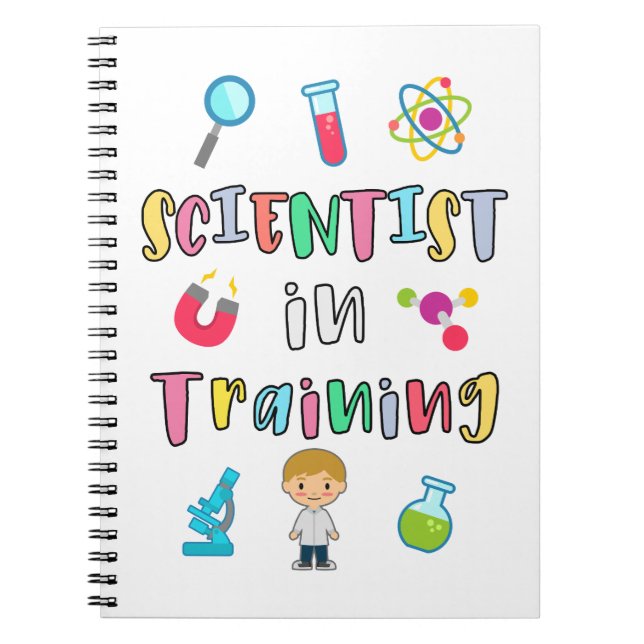 Carnet Scientist in Training for Young Scientists (Devant)