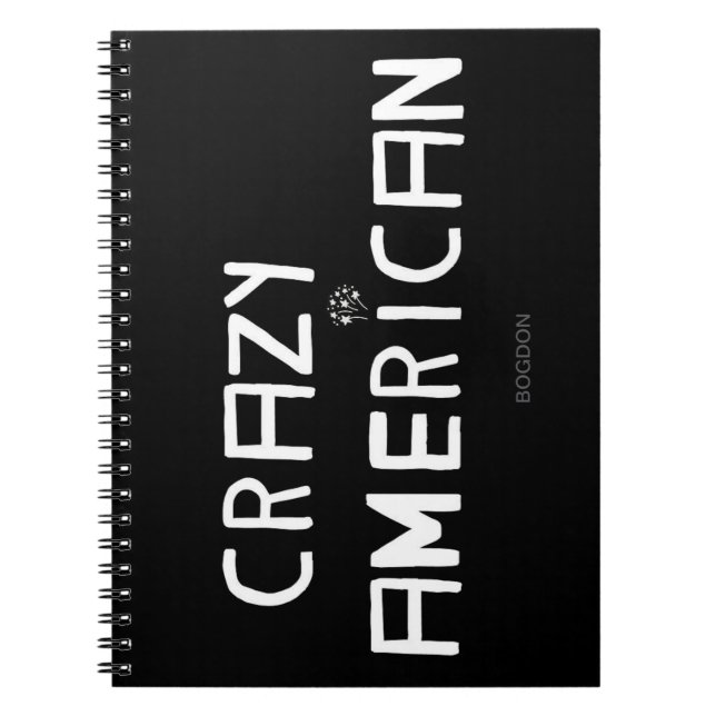 Carnet scolaire américain fou (Devant)