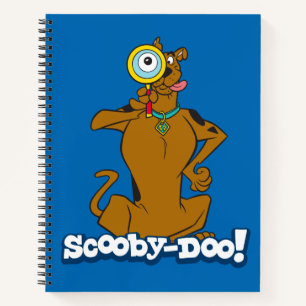 Carnet Scooby Doo Avec Verre Magnifiant