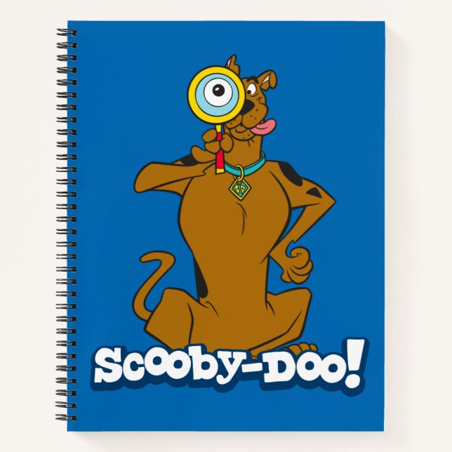 Carnet Scooby Doo Avec Verre Magnifiant (Devant)