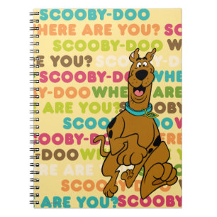 Carnet Scooby-Doo Coureur "Où Es-Tu ?"