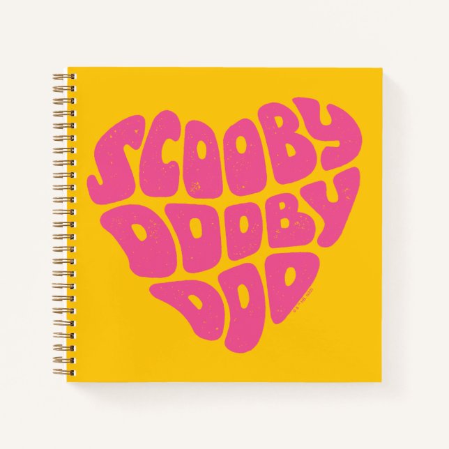 Carnet Scooby Doo Doo Heart (Devant)
