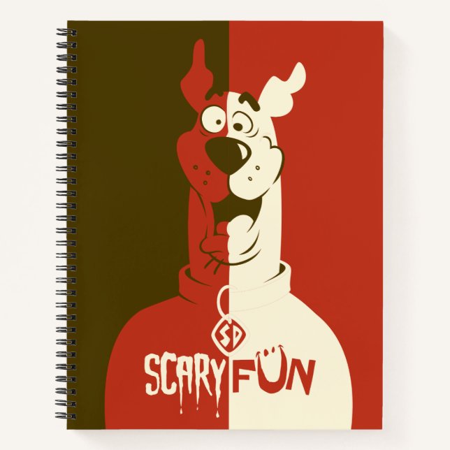 Carnet Scooby-Doo "Effrayant" (Devant)