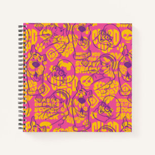 Carnet Scooby-Doo Funky Flower Motif