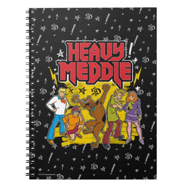 Carnet Scooby-Doo | Graphique "Lourde Médaille" (Devant)