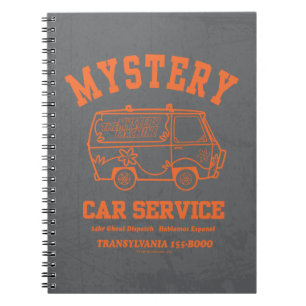 Carnet Scooby-Doo "Mystery Car Service" Graphique