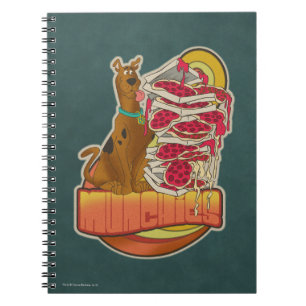 Carnet Scooby-Doo   Pile de Pizza "Munchies" Graphique