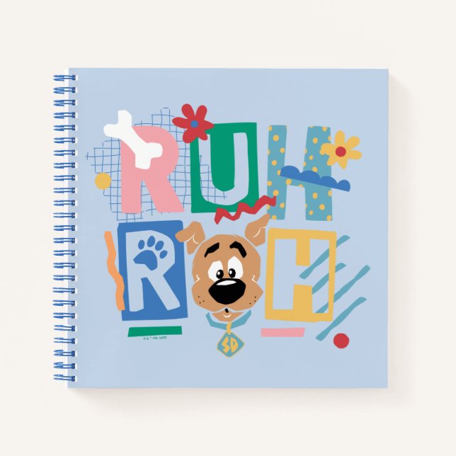 Carnet Scooby-Doo | Ruh Roh Baby Scooby-Doo (Devant)