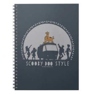 Carnet Scooby Doo Style Tribal Van Silhouette