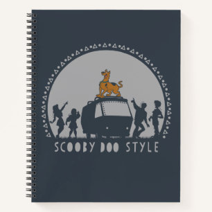 Carnet Scooby Doo Style Tribal Van Silhouette