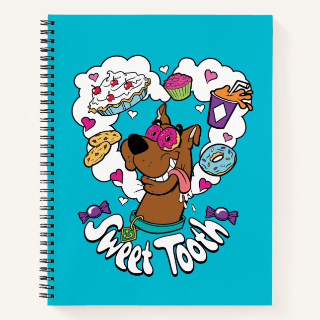 Carnet Scooby-Doo "Sweet Tooth" (Devant)