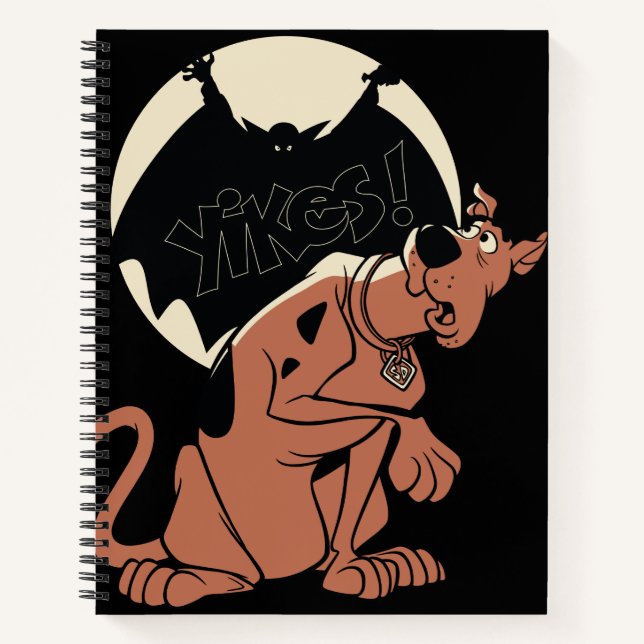 Carnet Scooby-Doo "Yikes !" Ombre vampire (Devant)