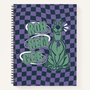 Carnet Scooby rétro "OMG"