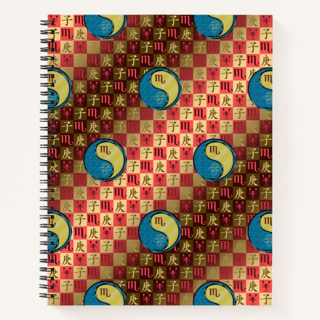 Carnet Scorpio & Metal Rat (Devant)