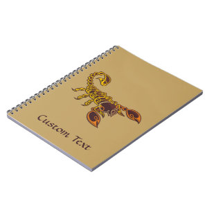 Carnet Scorpion de noeud celtique