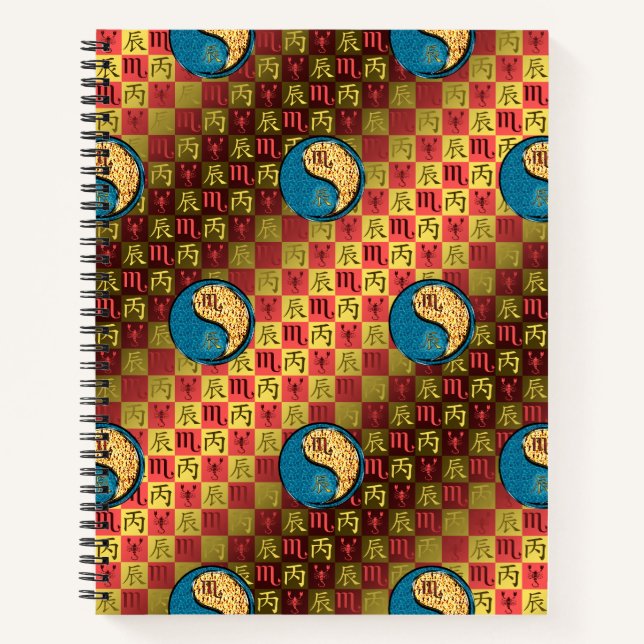 Carnet Scorpion & Dragon de Feu (Devant)